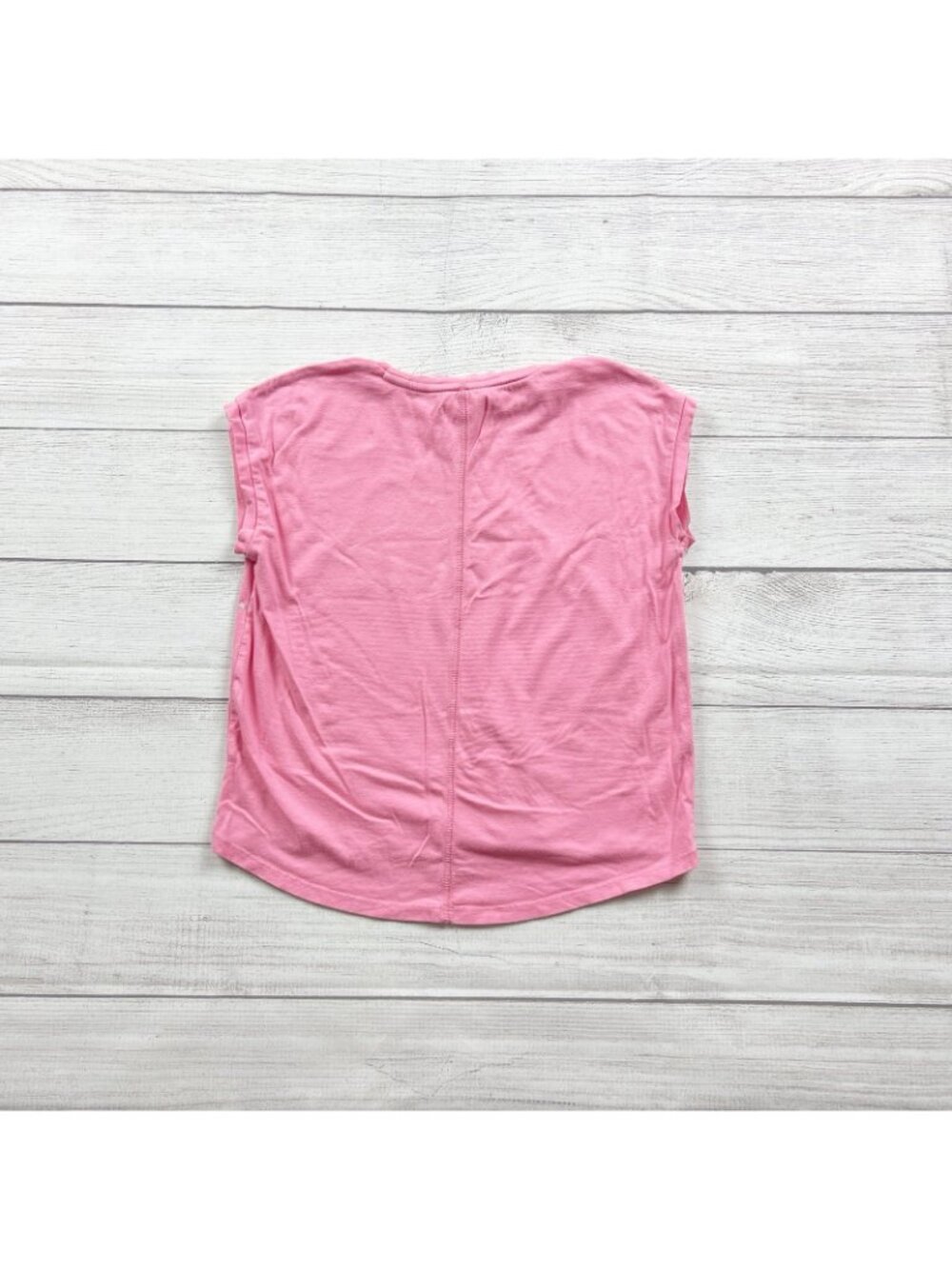 Rockets Of Awesome Girls Pink Star Print High Low T Shirt 8 - Picture 3 of 3